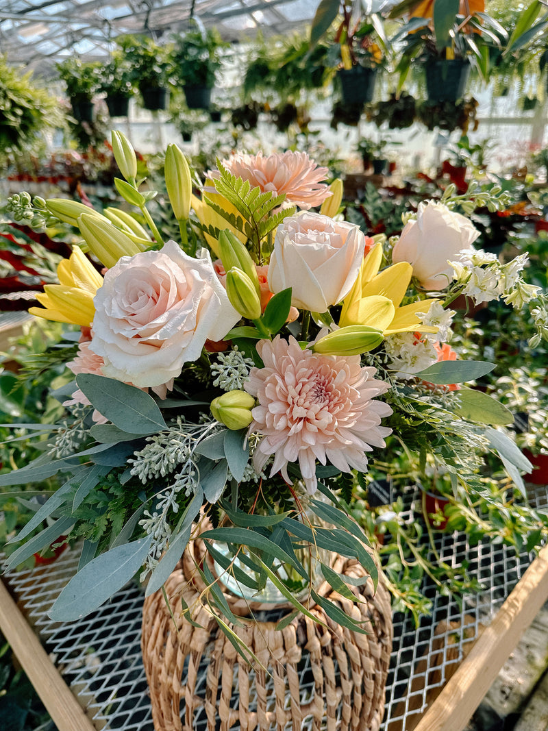 Dreamy Pastels Flower Arrangement