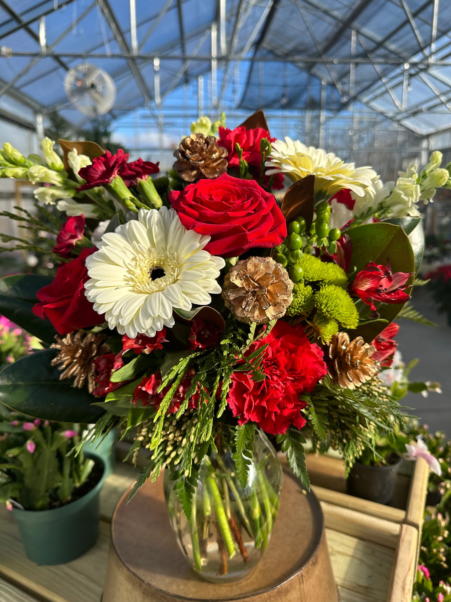 Winter Designer’s Choice Flower Arrangement
