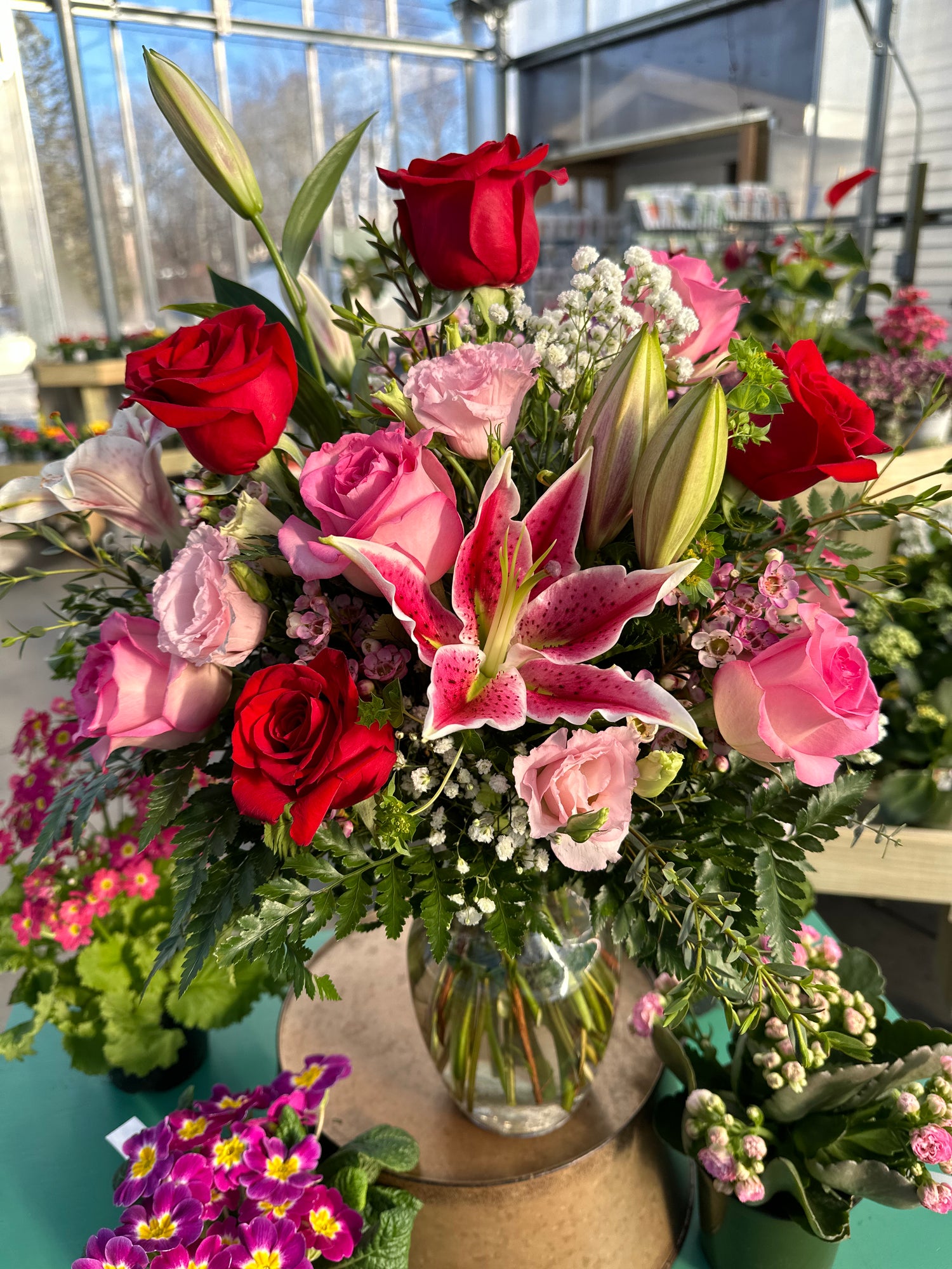 'Perfect Pair' Flower Arrangement