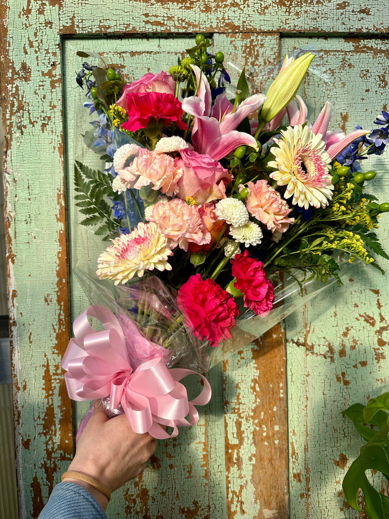 'I love you!' Flower Wrapped Bouquet