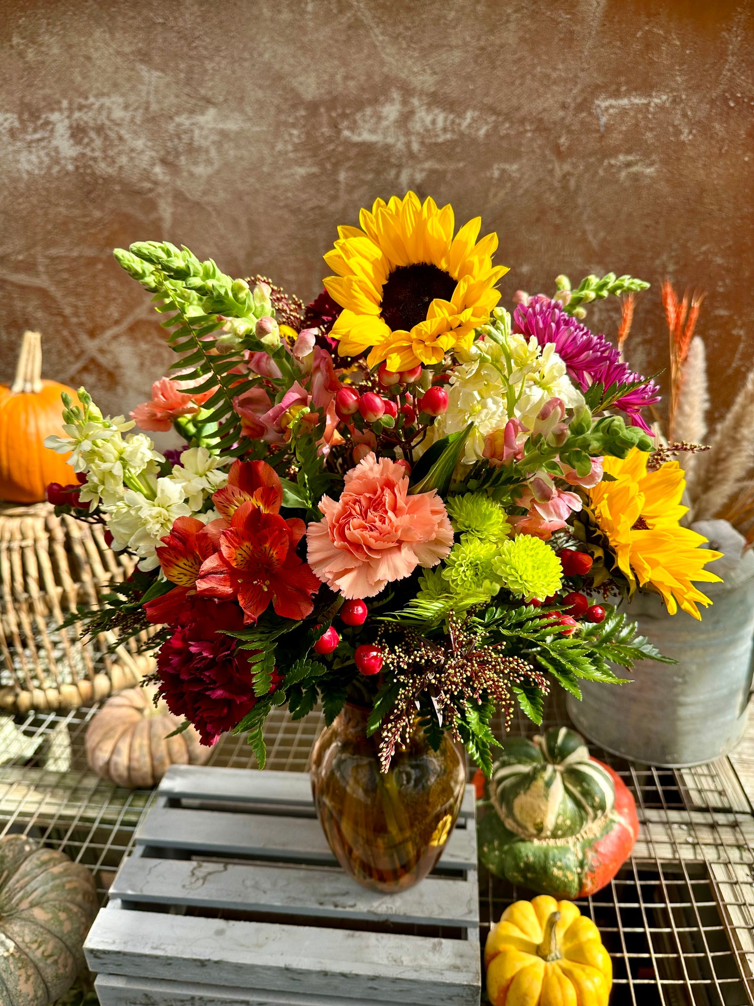 Autumn Designer's Choice Flower Arrangement